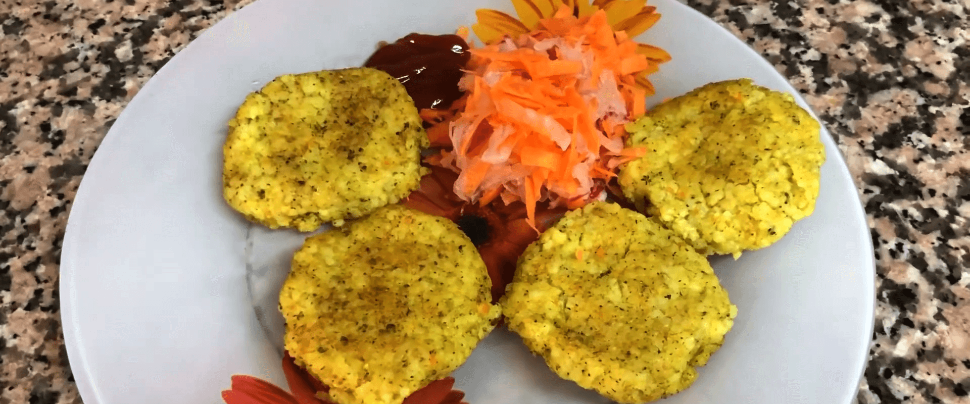 Chiftelute cu mei si legume - vegan